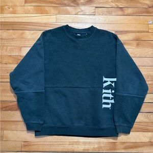 KITH Reverse Paneled Fleece Crewneck
